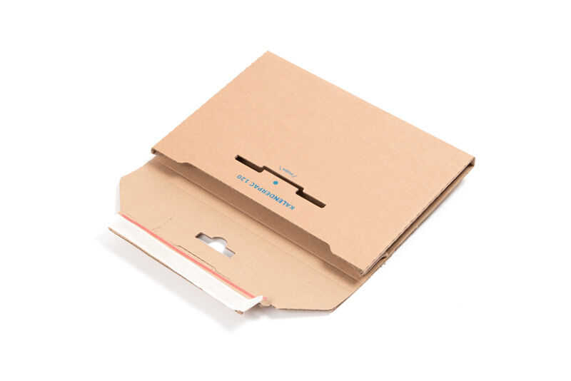 Kalenderverpackung braun