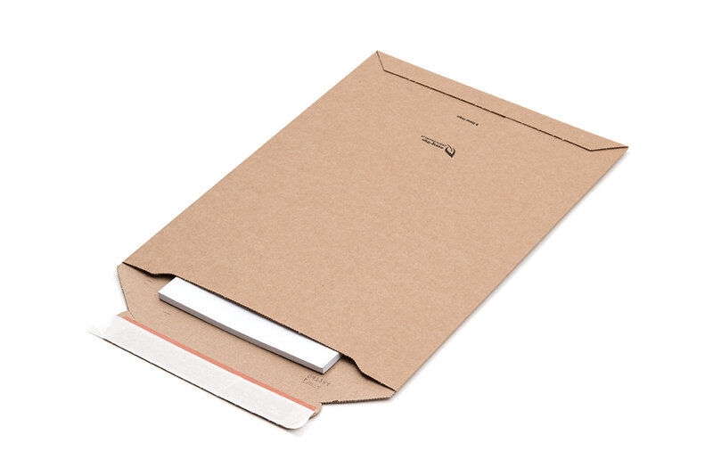 Versandtasche Wellkarton braun