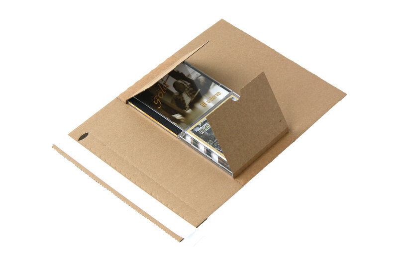 CD Verpackung braun