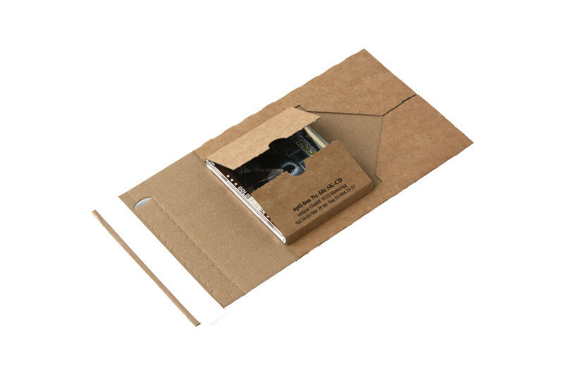 CD Verpackung braun